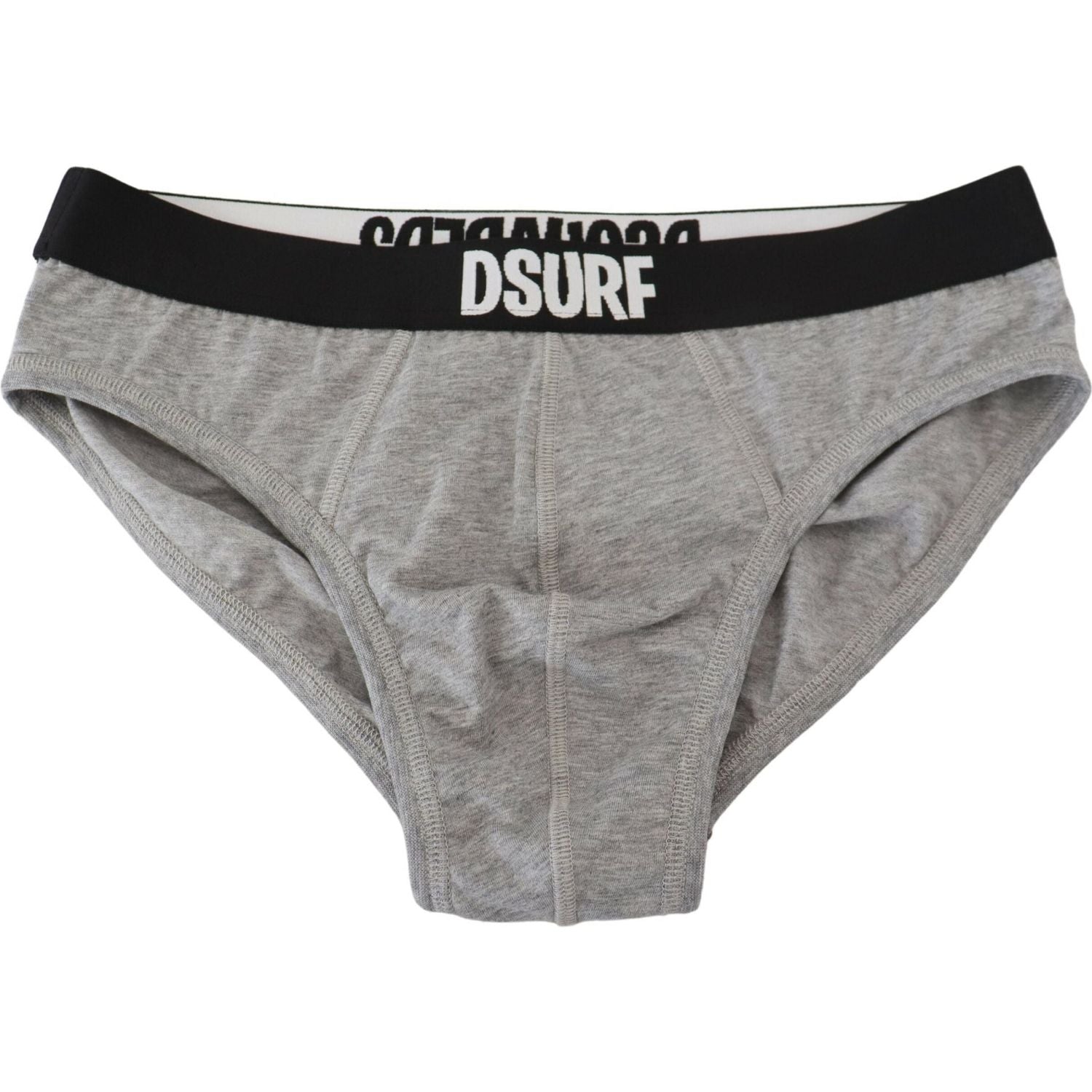 ملابس داخلية أنيقة من القطن الرمادي من Dsquared²