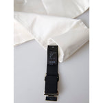 Dolce & Gabbana White Men Wide Waist Silk Belt Cummerbund BEL9001-48