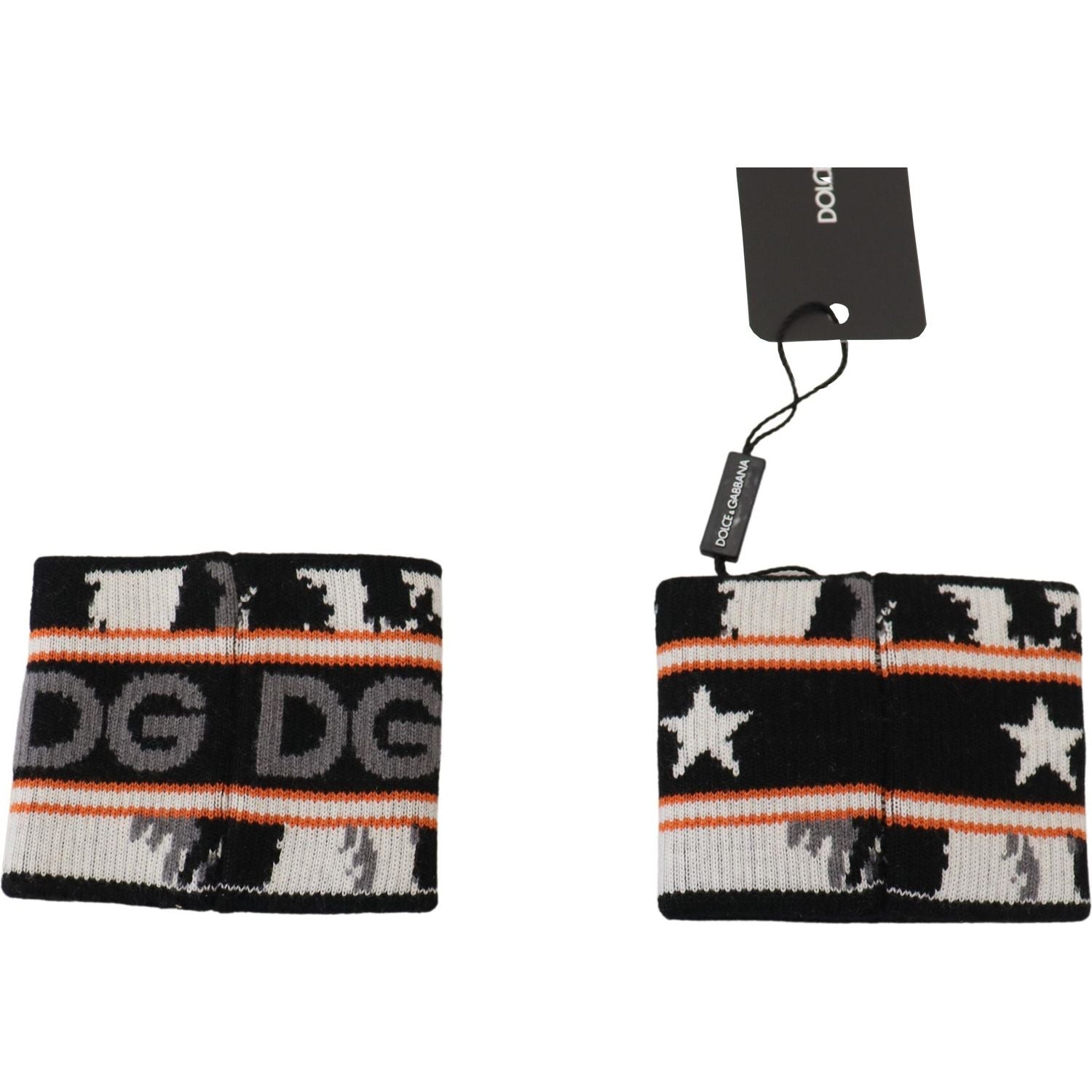 Dolce & Gabbana Orange and gray Two Piece Set DG Royal Wristband