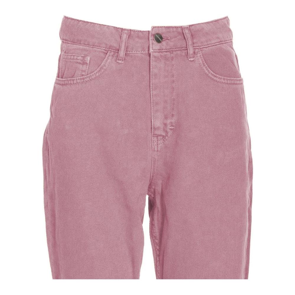 Hinnominate Chic Pink Raw Cut Bottom Jeans HI-11534-M-FBB-218