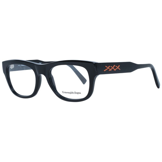 Ermenegildo Zegna Black Men Optical Frames ER-1046088