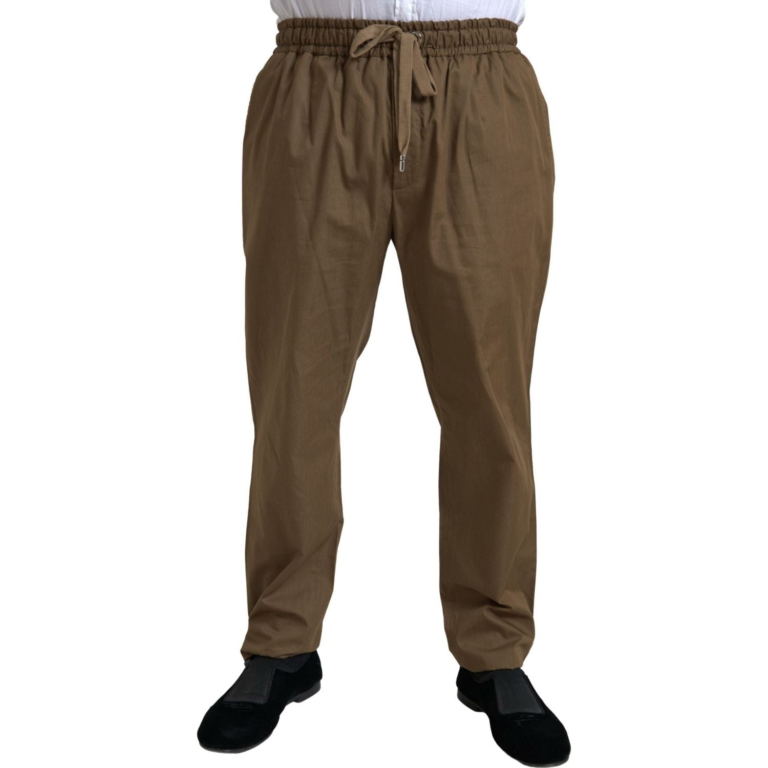 优雅棕色丝绸混纺 Taormina 套装