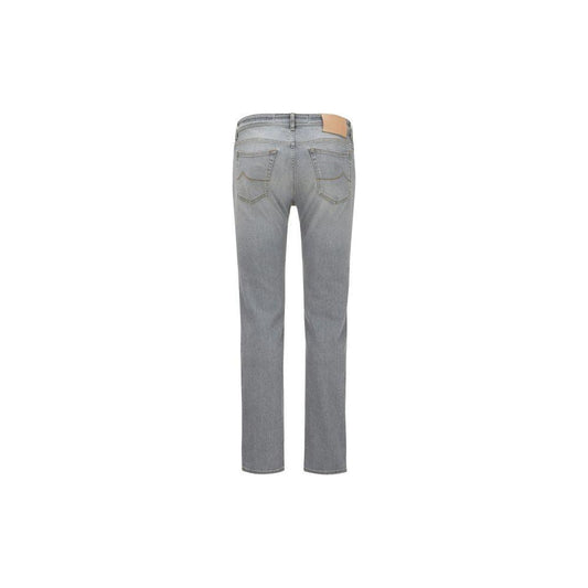 Jacob Cohen Sleek Slim Fit Grey Denim JA-11663-IT38 | XS