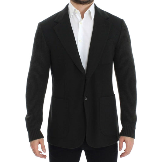Dolce & Gabbana Green cashmere two button blazer SIG12256-1