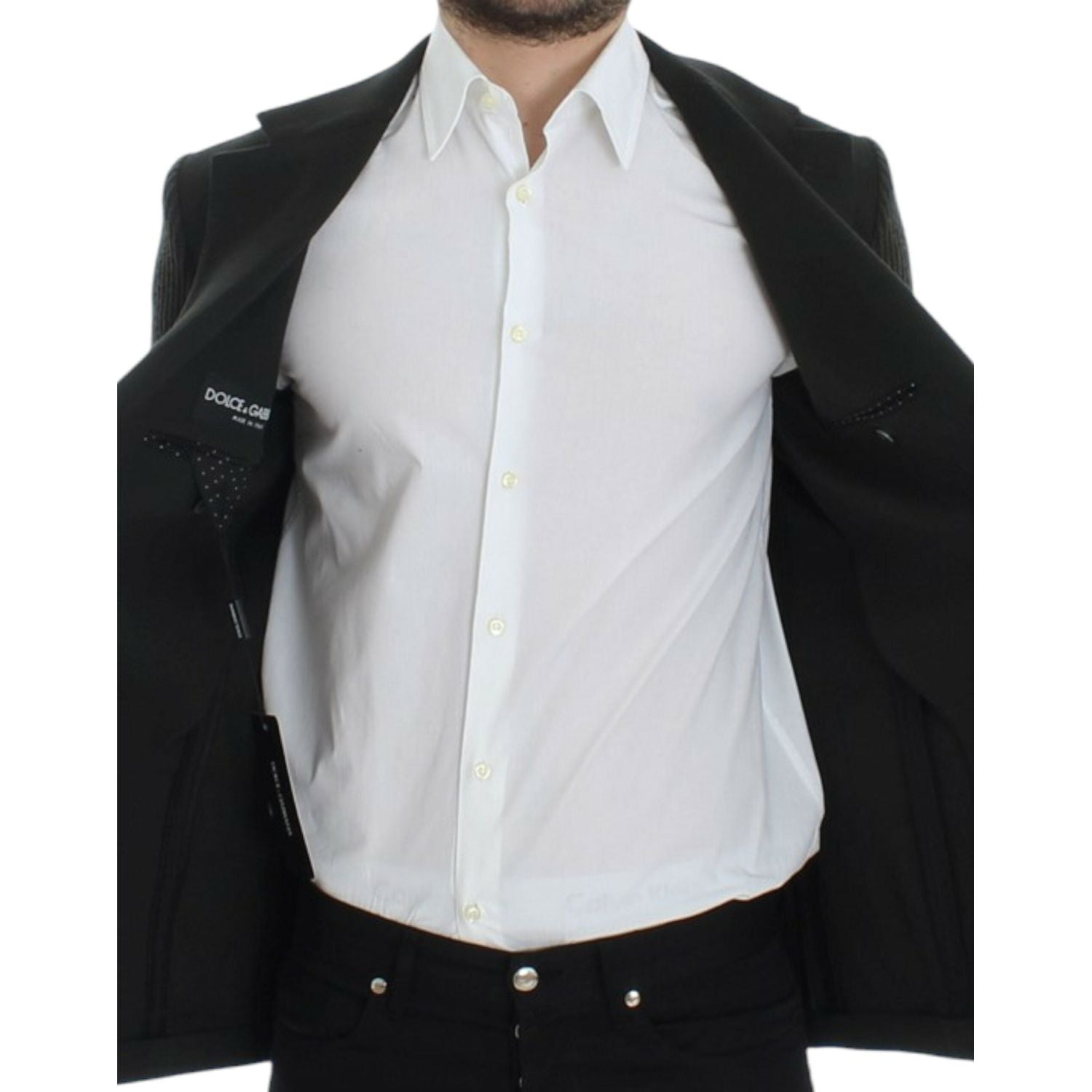 优雅绿色羊绒西装外套