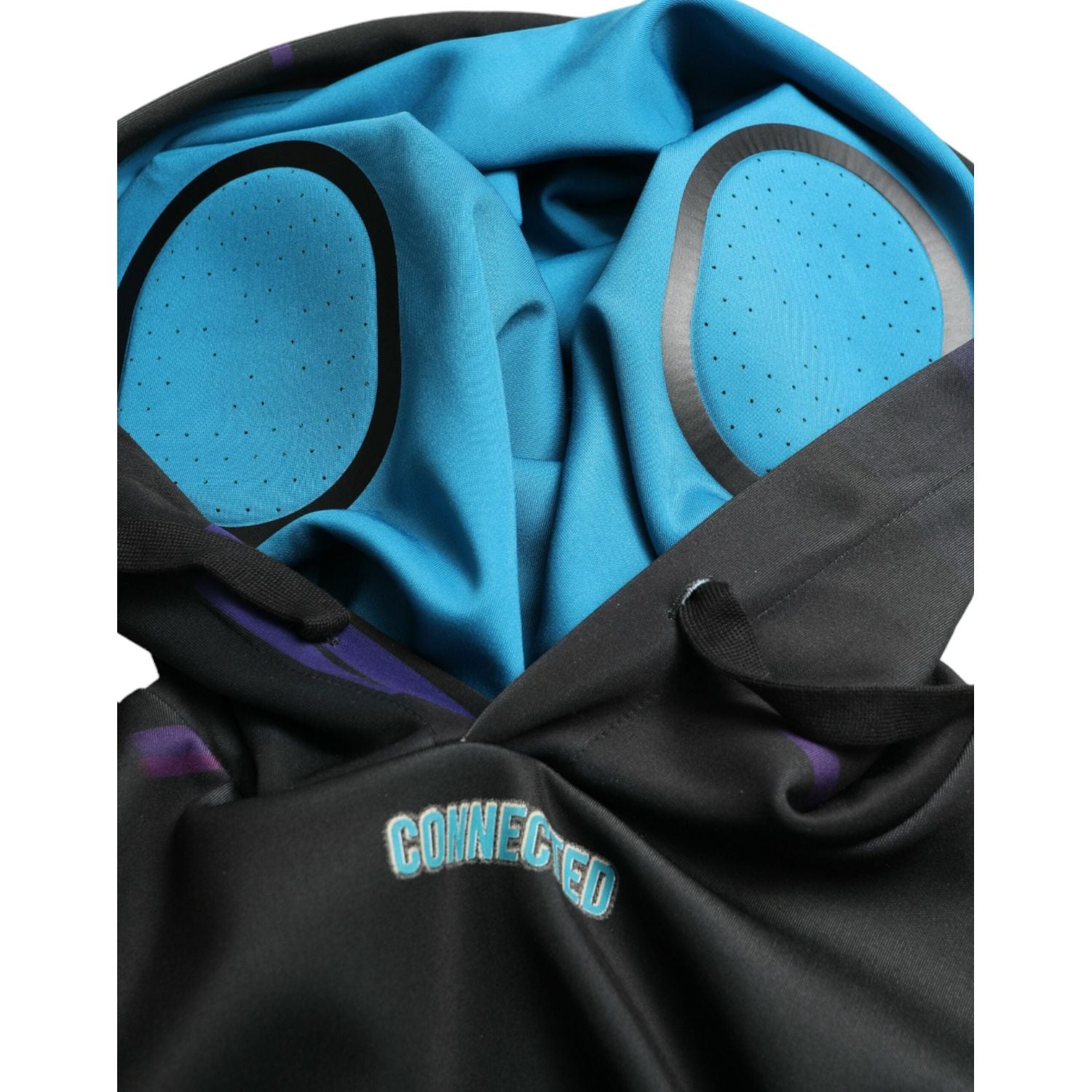 بلوفر بغطاء رأس بطبعة جرافيكية أنيقة من دولتشي آند غابانا