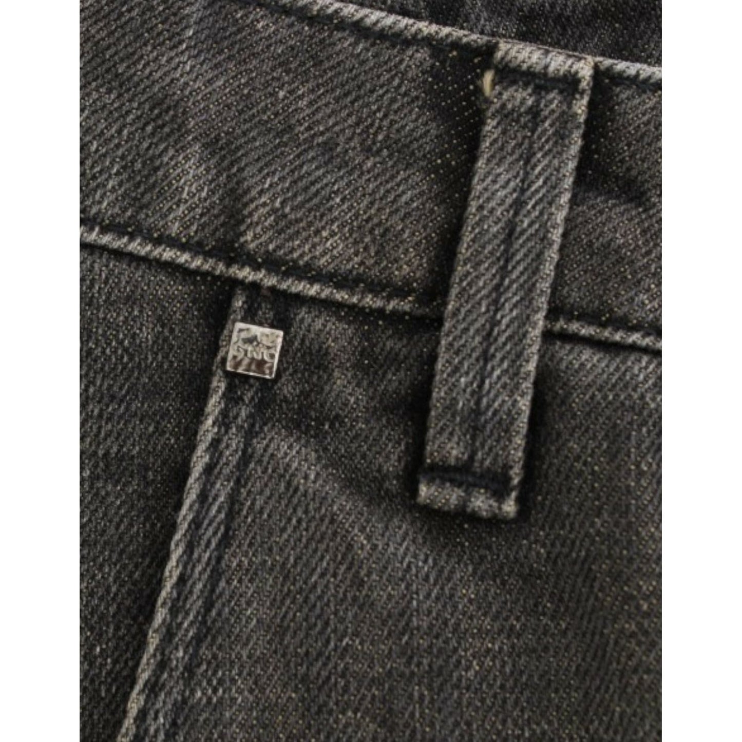 Costume National Gray distressed jeans SIG12464-1