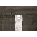 Dolce & Gabbana Black Flax Cotton Dress Vest Blazer VES10069-4