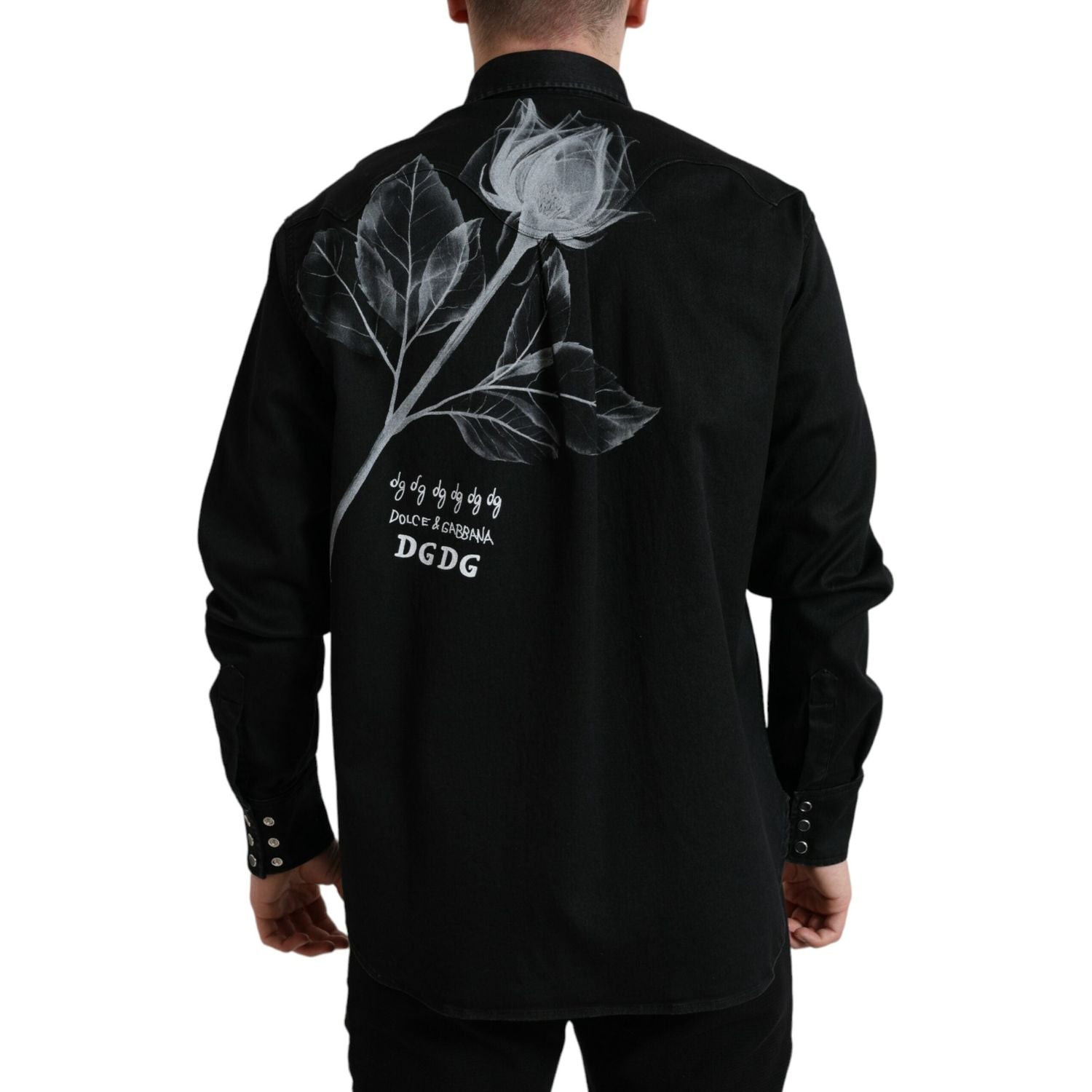 قميص دولتشي آند غابانا الأنيق بطبعات الأزهار