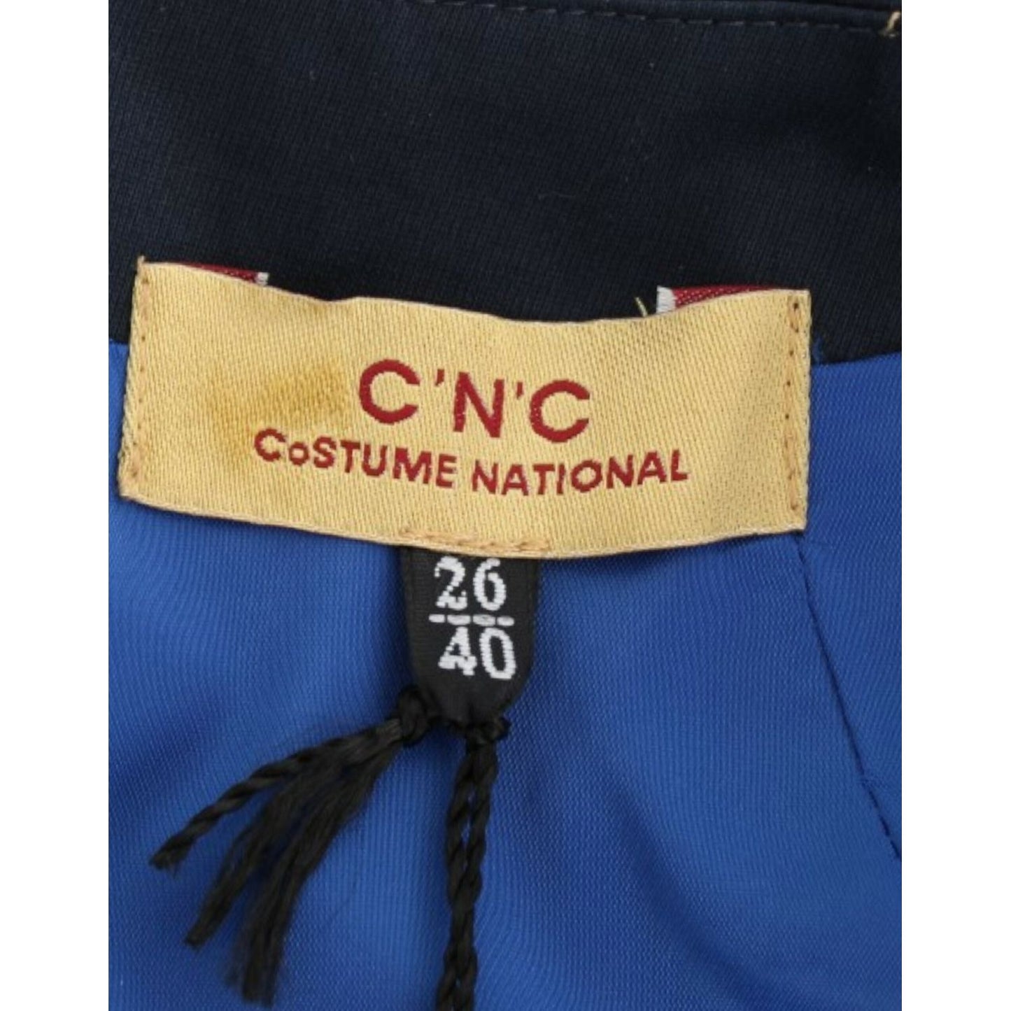 Costume National Blue pencil cotton dress SIG11646-1
