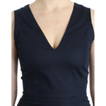 Costume National Blue pencil cotton dress SIG11646-1
