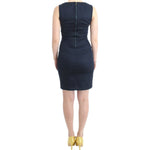 Costume National Blue pencil cotton dress SIG11646-1
