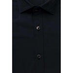 Bagutta Blue Cotton Men Shirt BA-23931-L