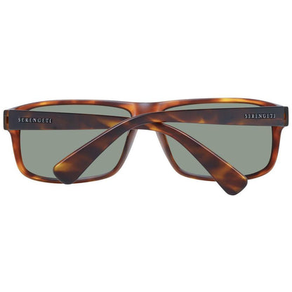 Serengeti Brown Plastic Sunglasses