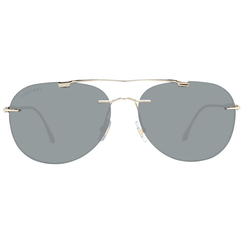 Longines Gold Metal Sunglasses Longines