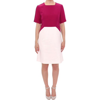 CO|TE White Robot shift dress