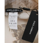 Dolce & Gabbana Enchanted Sicily Taormina Print Silk Blouse Dolce & Gabbana Slate Gray