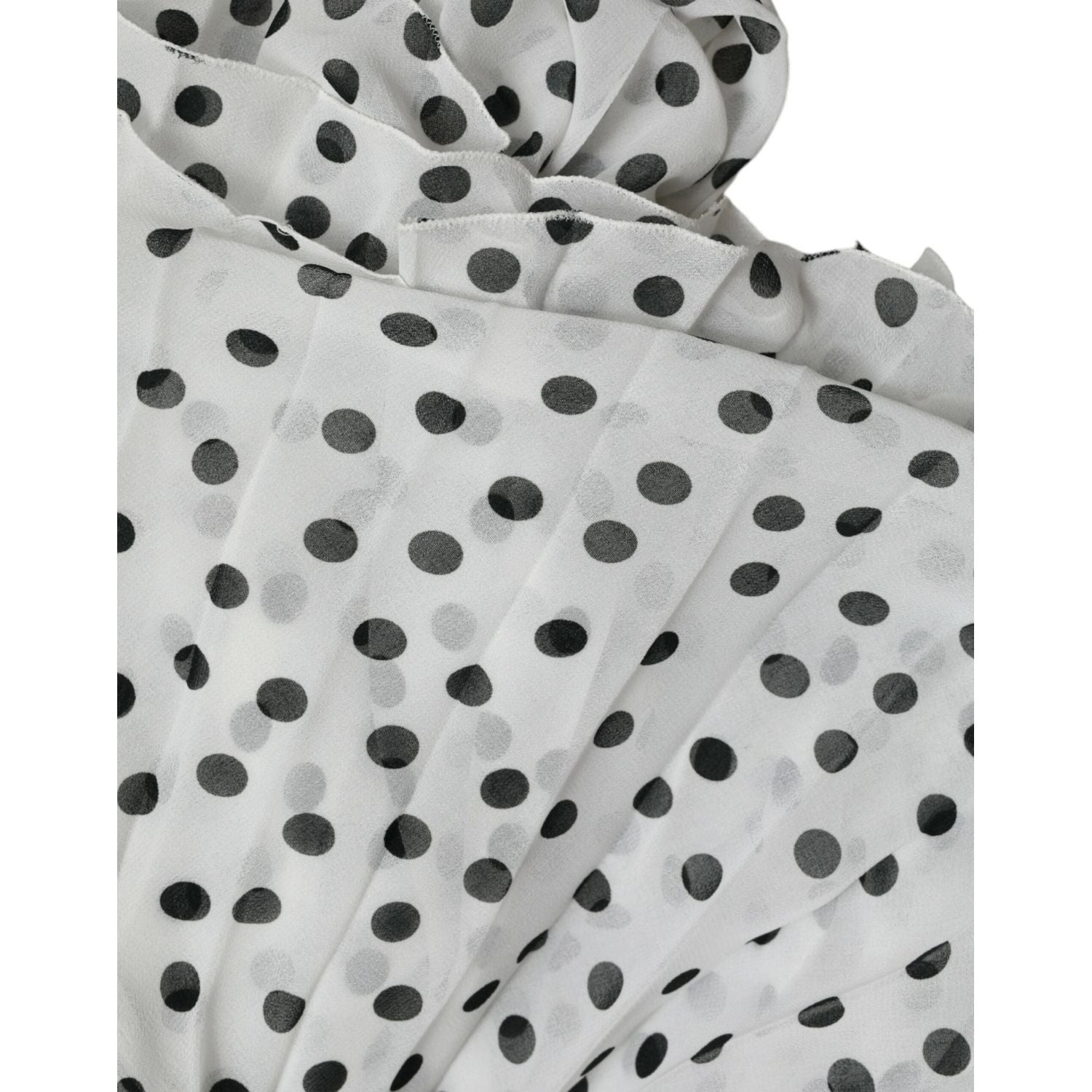 优雅圆点长连衣裙