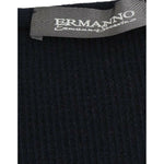 Ermanno Scervino Chic Blue Wool Blend Sweater Ermanno Scervino Black