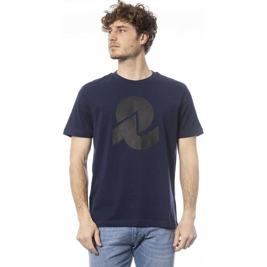 Invicta Blue Cotton Men T-Shirt IN-24030-S