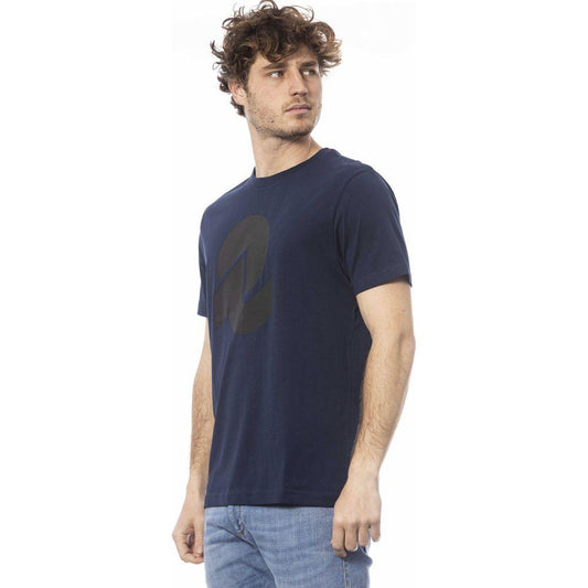 Invicta Blue Cotton Men T-Shirt IN-24030-S