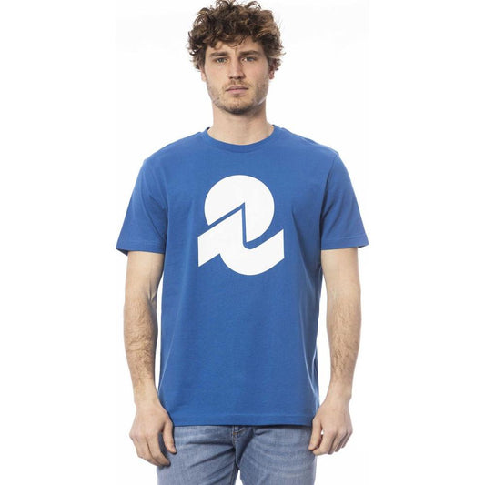 Invicta Blue Cotton Men T-Shirt IN-24029-S