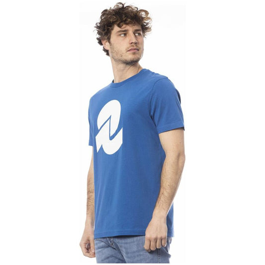 Invicta Blue Cotton Men T-Shirt IN-24029-S