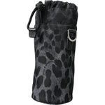 Dolce & Gabbana Black Leopard Round Slim Tote Bottle Cage Bag BAG1352