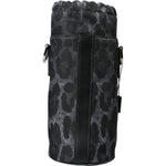 Dolce & Gabbana Black Leopard Round Slim Tote Bottle Cage Bag BAG1352
