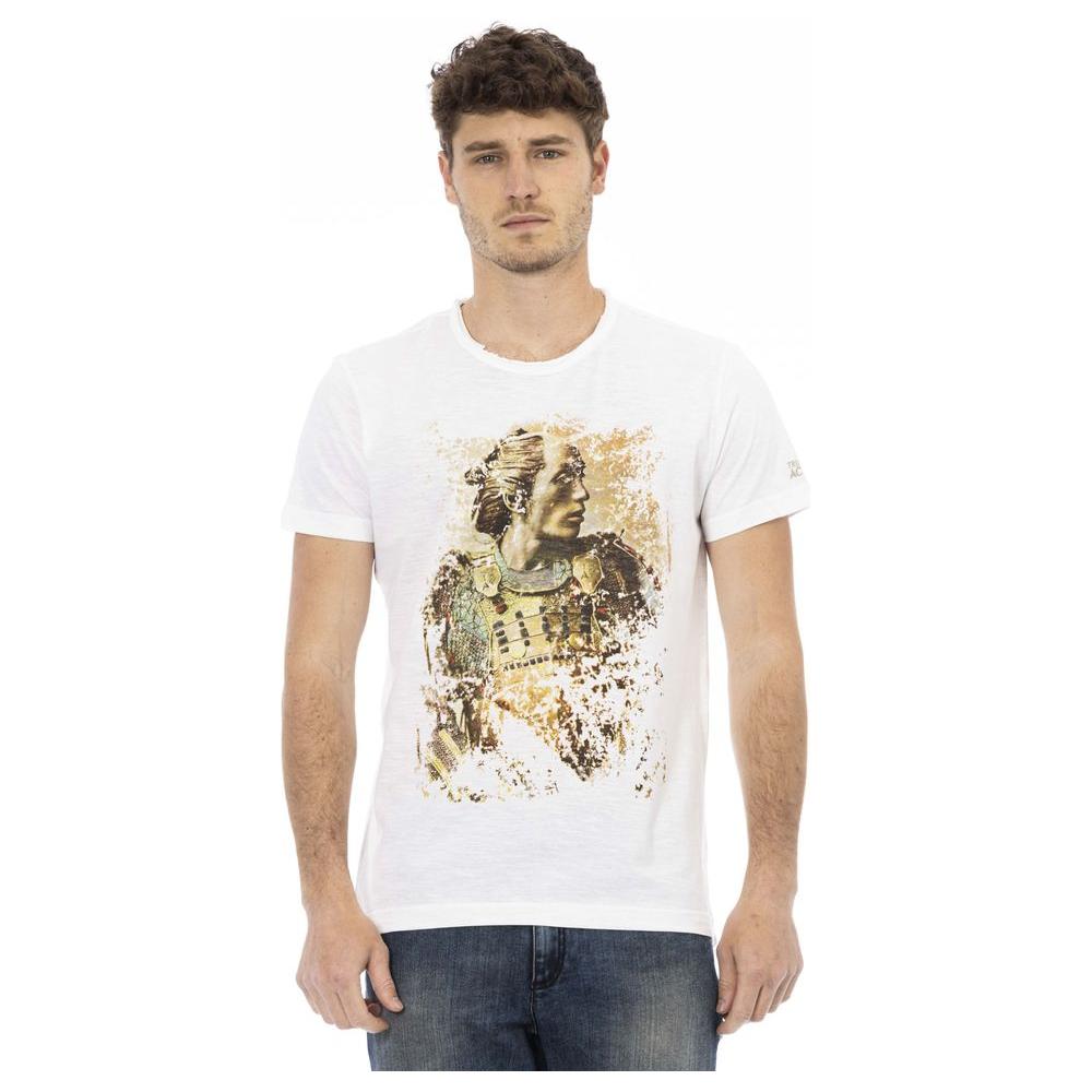 Trussardi Action White Cotton T-Shirt