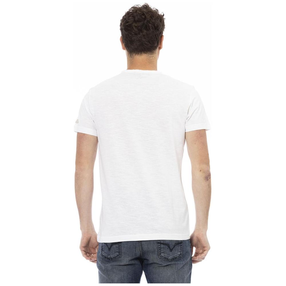 Trussardi Action White Cotton T-Shirt