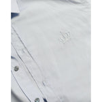 Dolce & Gabbana Sky Blue Cotton Men Formal GOLD Dress Shirt TSH84711-38