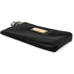 Dolce & Gabbana Black Nylon Logo Plaque Keyring Pouch Clutch Bags BAG1122