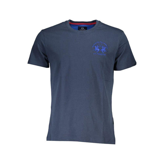 La Martina Elegant Short Sleeve Crew Neck T-Shirt LA-23025-M-FBB-157