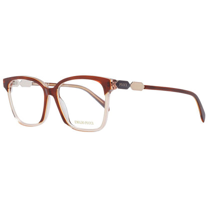 Emilio Pucci Brown Women Glasses Frame