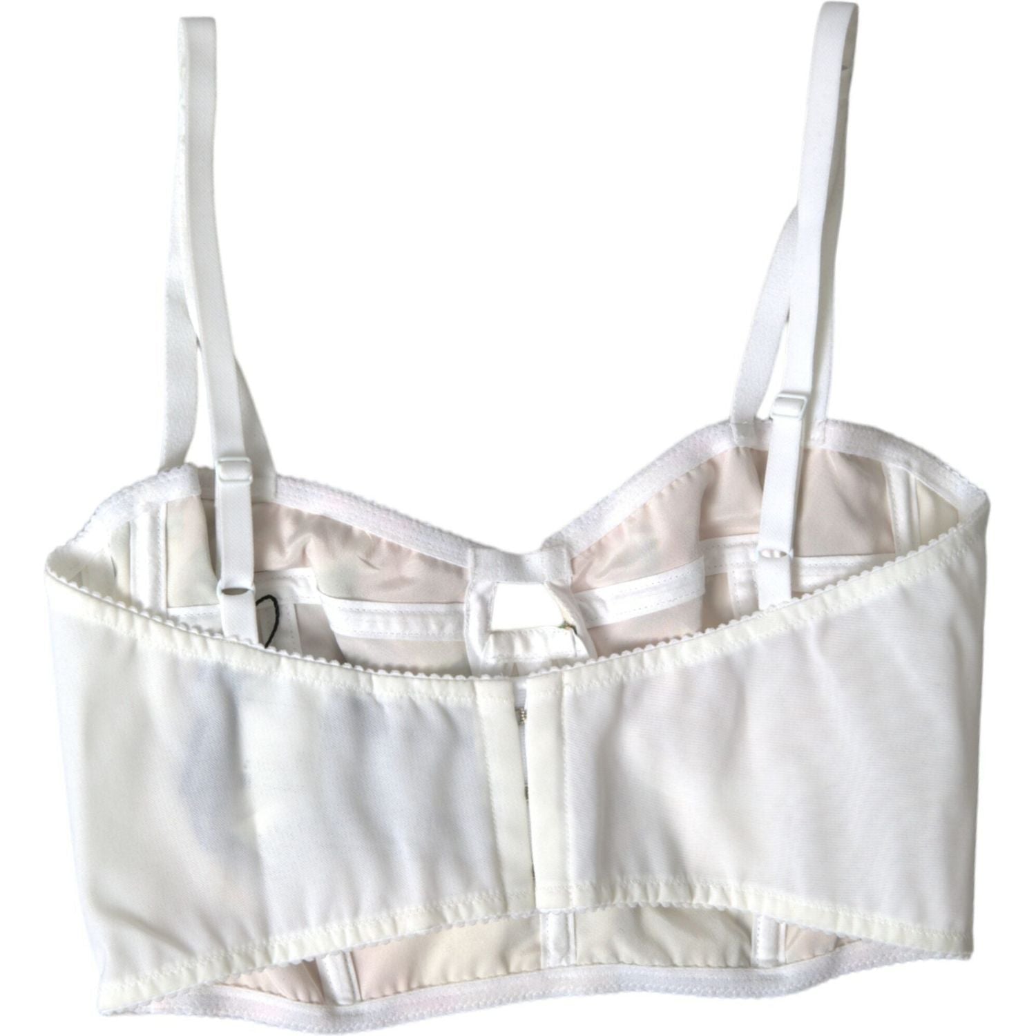 花卉丝绸混纺紧身胸衣短款上衣