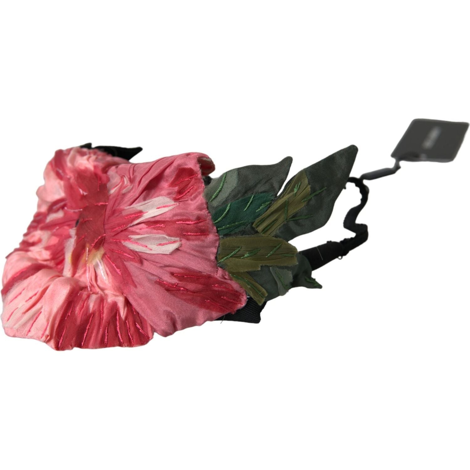 دولتشي آند غابانا أسود فسكوزي شعر أبيض Parrucchiera عقال إكليل