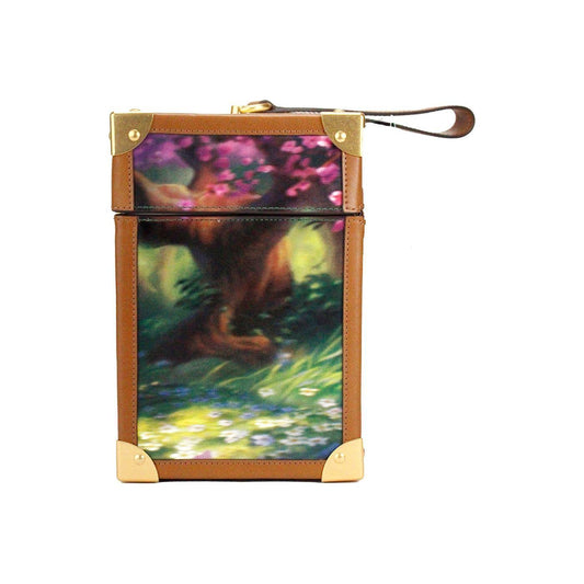 Kate Spade Disney Bambi 3D Trunk Printed PVC Top Handle Clutch Handbag 59459