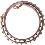 Dolce & Gabbana Pink Floral Handbag Accessory Shoulder Strap WMB309
