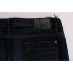 Costume National Blue Cotton Regular Fit Denim Jeans SIG30107-3