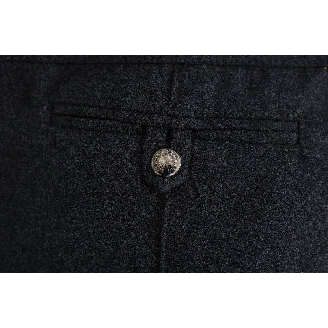 时尚灰色休闲紧身裤