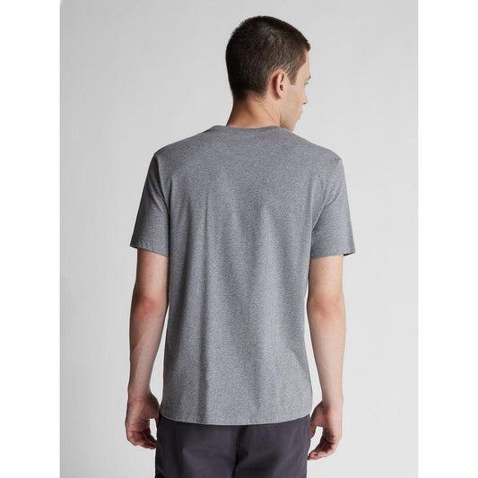 North Sails Gray Cotton Men T-Shirt NO-9292-L