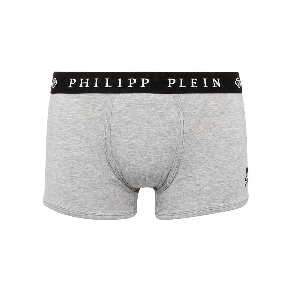 Philipp Plein Brown Cotton Men Boxer Pack