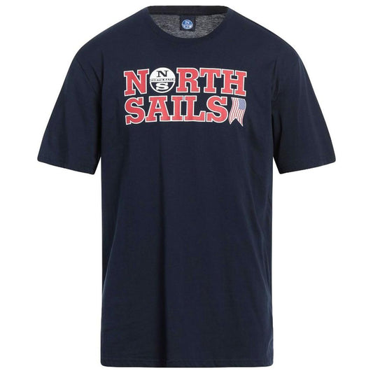 North Sails Nautical Nostalgia Navy Cotton Tee NO-12777-M