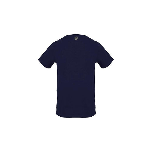Plein Sport Blue Cotton Men's T-Shirt PL-12009-XL