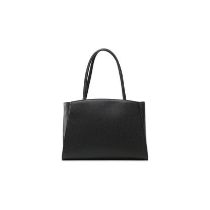 Plein Sport Chic Ebony Tote with Silver Logo Accent