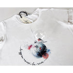 A.Tratti Chic White Stretch Viscose Tee A.Tratti Light Gray