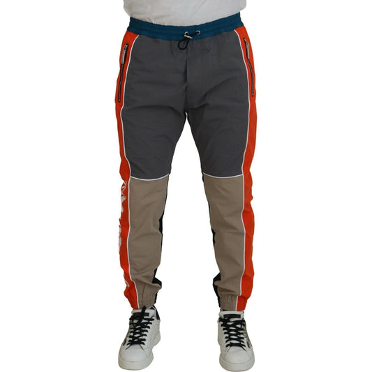 Dsquared² Multicolor Patchwork Cotton Jogging Pants PAN74535-48