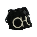 Jimmy Choo Black Leather Top Handle and Shoulder Bag 197255048717