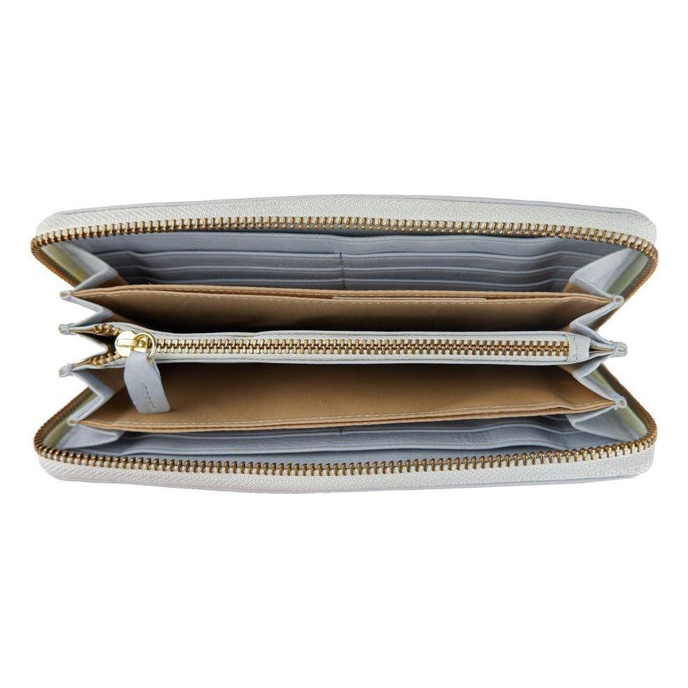 优雅的灰色小牛皮钱包